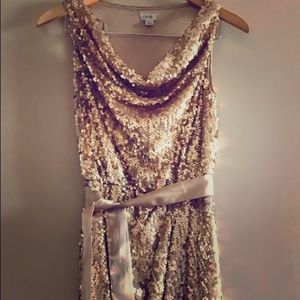 Cachè sequined cocktail dress size 0