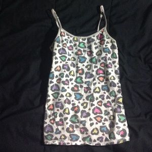 Rainbow Leopard Print Tank Top