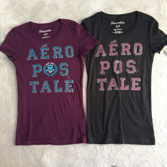 Bundle of 2 Aeropostale tee shirts - Picture 8 of 8