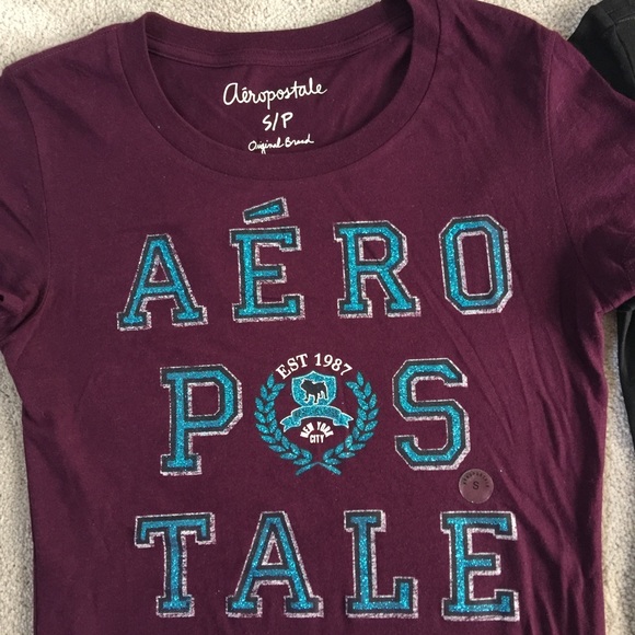 Bundle of 2 Aeropostale tee shirts - Picture 4 of 8