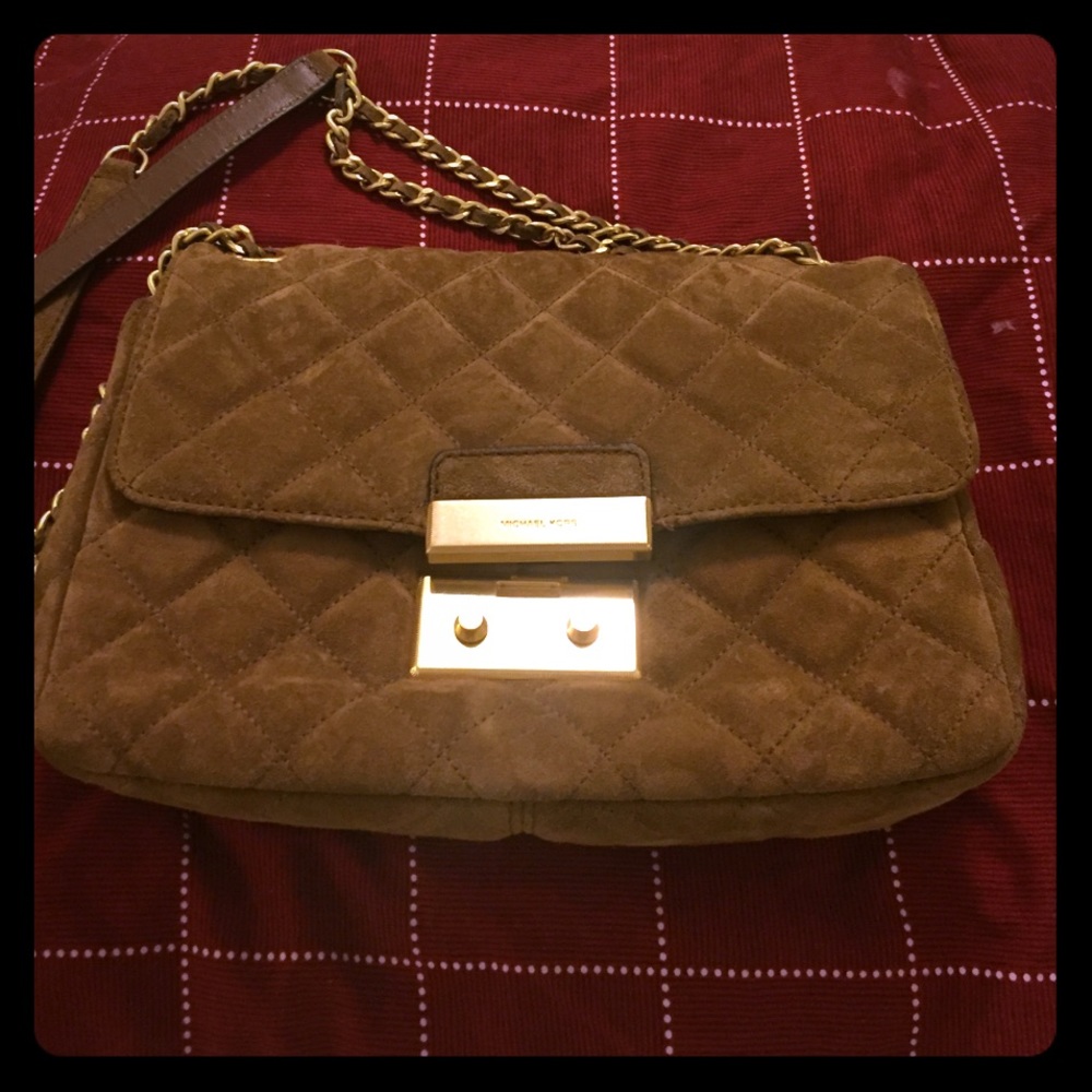 Michael Kors  Sloan Lg shoulder leather