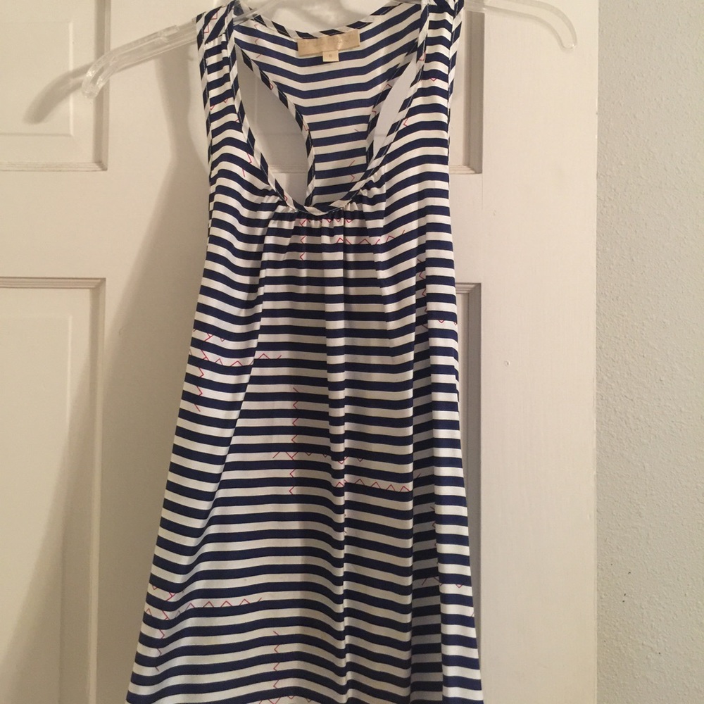 Adorable racerback striped tank