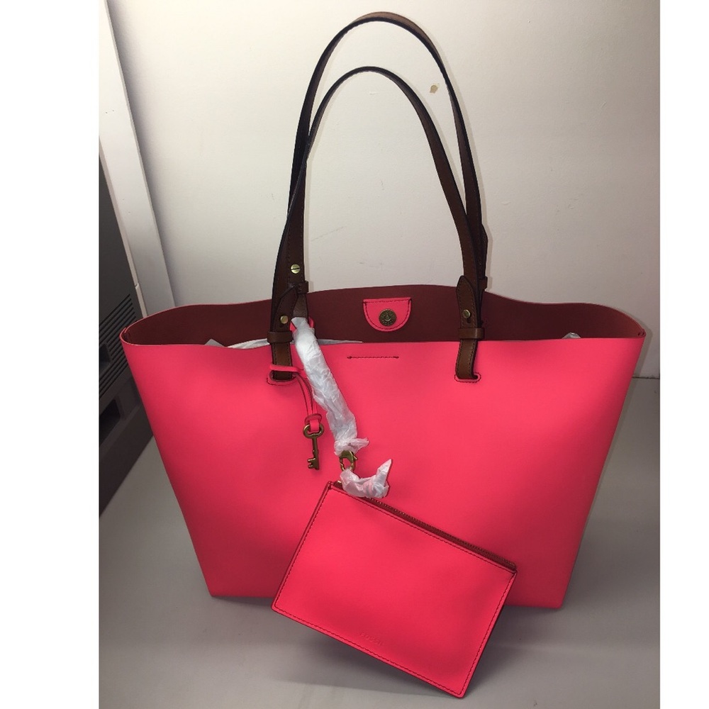 Fossil Tote Bag with wristlet