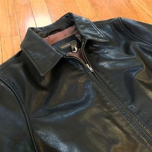 Men's Banana Republic dress leather jacket