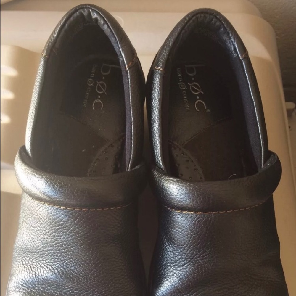 BOC by Born Black Leather shoes. Women's Size: 8