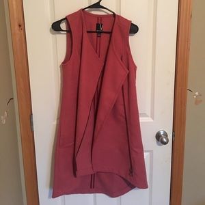 Valette high low long vest