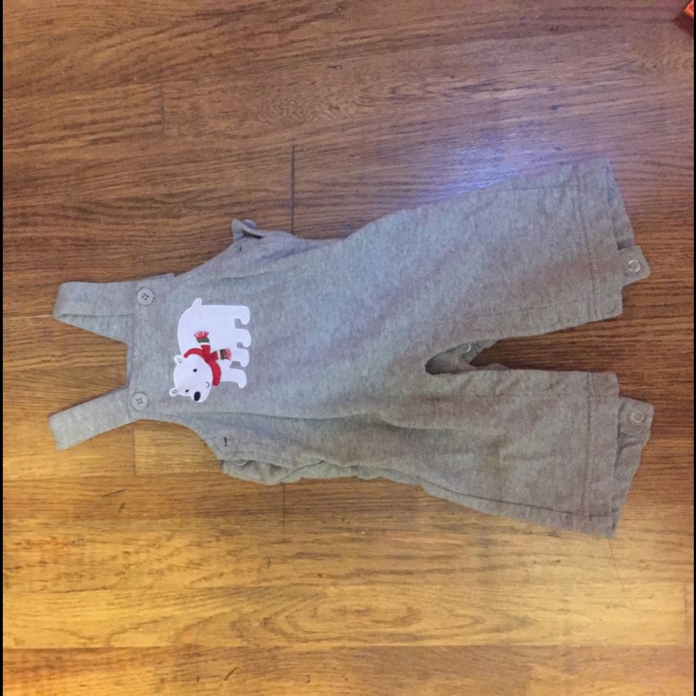 Circo newborn polor bear overalls