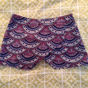 Like New Mini Skort - Aztec pattern