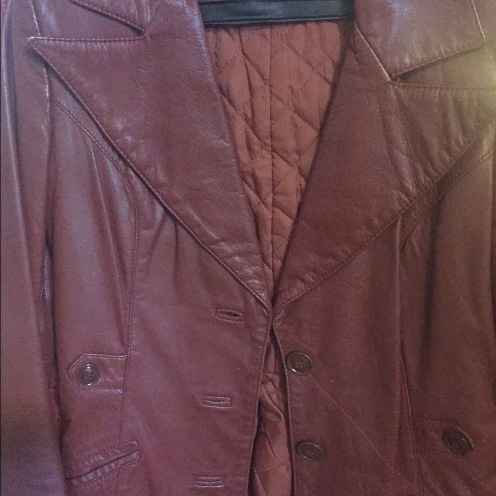 Genuine leather jacket