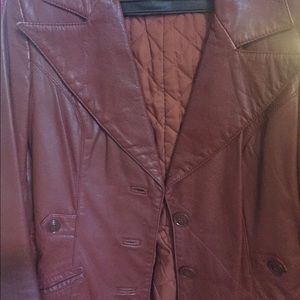 Genuine leather jacket