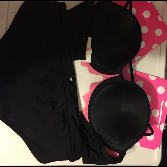 NWT LARGE DD Victoria's Secret Pink Swimsuit Set - Picture 8 of 8