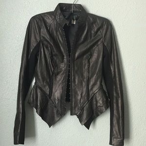Hinge Leather Jacket