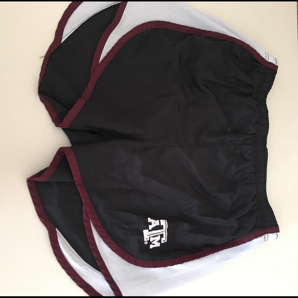 Texas A&M exercise shorts size xs