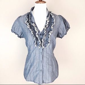 Odille chambray blouse