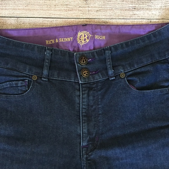 Rich & Skinny Denim - Rich & Skinny High Rise Skinny Jeans