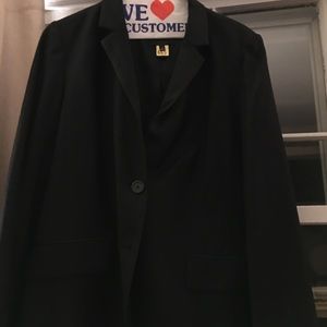 J. Crew Super 120s black blazer size 10