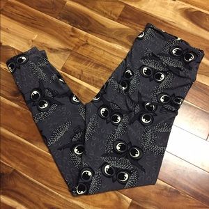 Lularoe TC VHTF Owl Leggings.