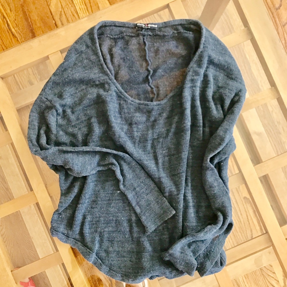 Brandi Melville Blue Pullover Sweater