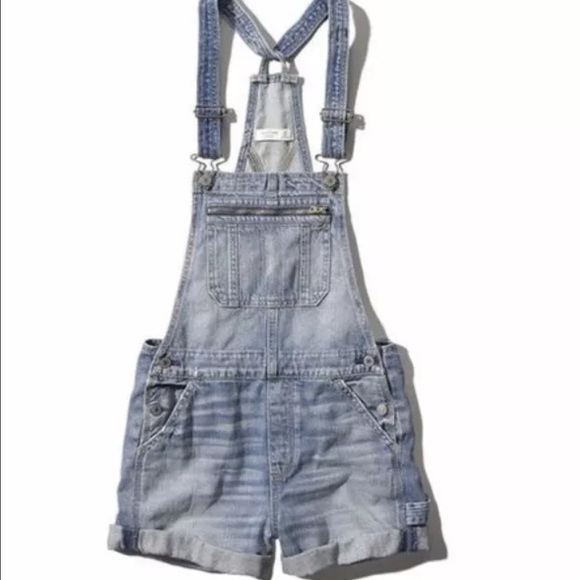 Abercrombie & Fitch Pants - Abercrombie and Fitch Jean short overalls