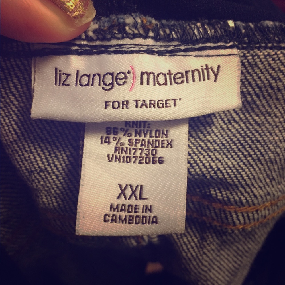 Liz Lange (target) maternity shorts XXL