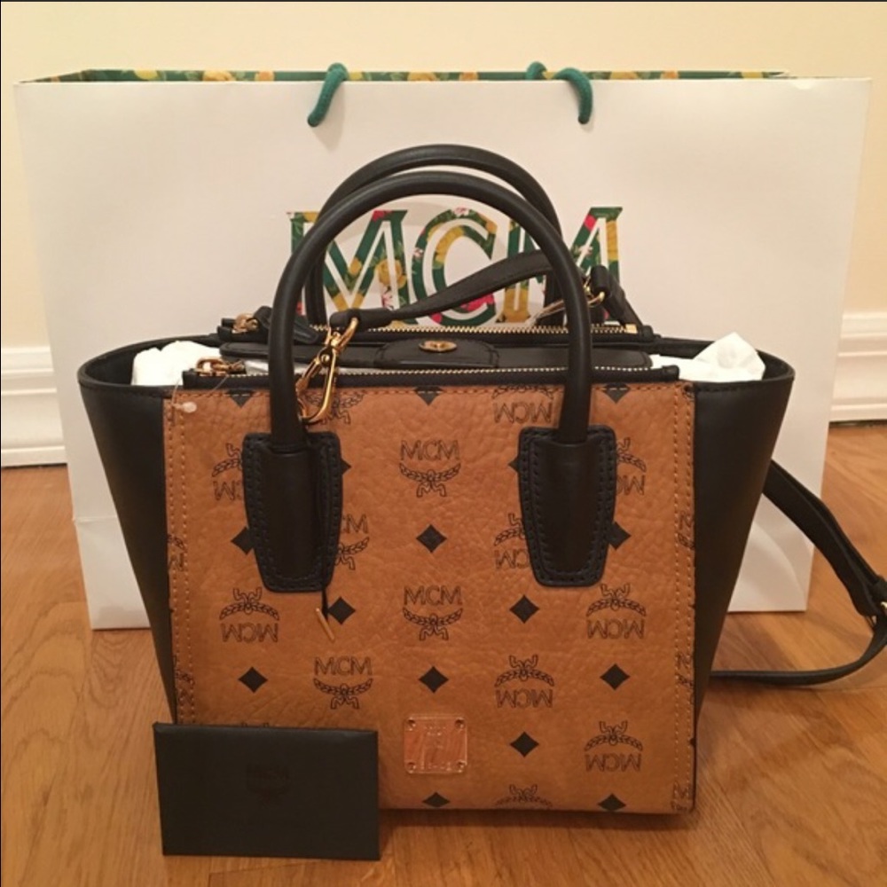 Mcm Small double zip Kathy Visetos