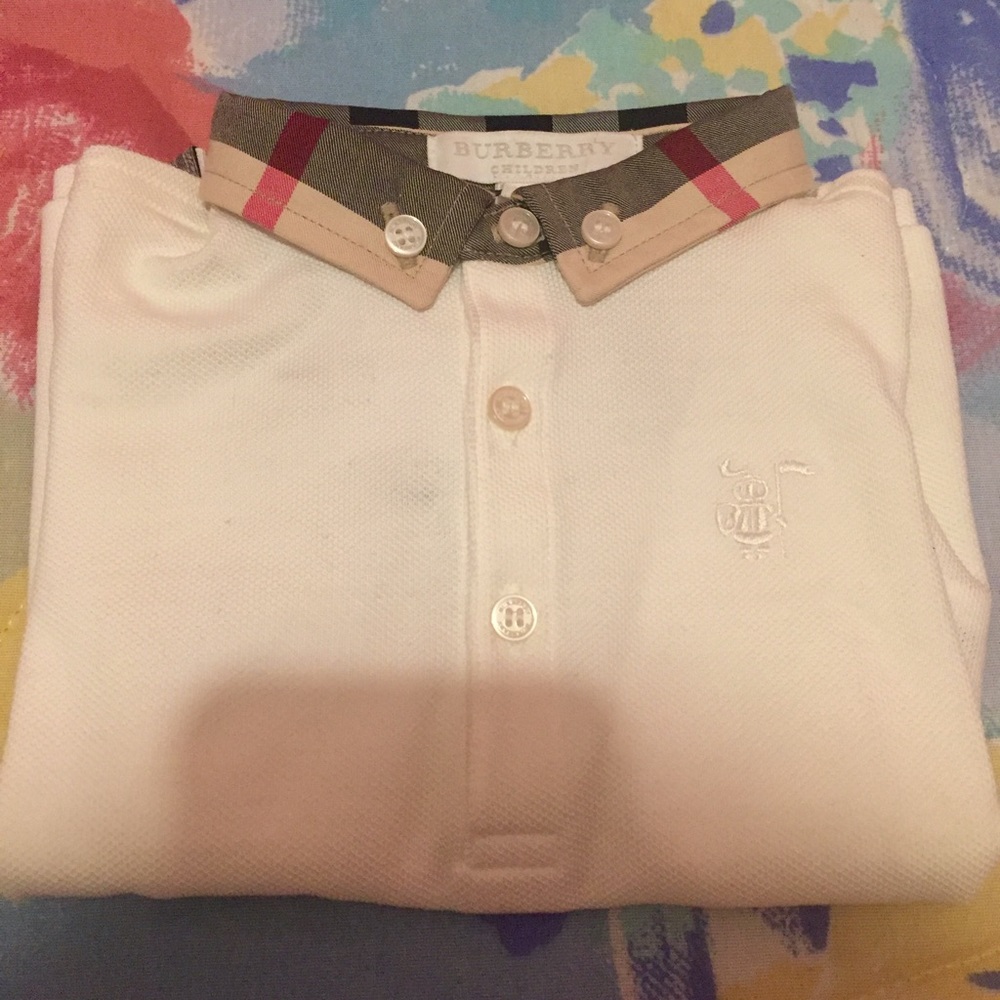 Burberry Childrens Classic Check Polo 👦🏻👕👧🏻