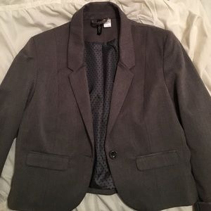 Grey blazer