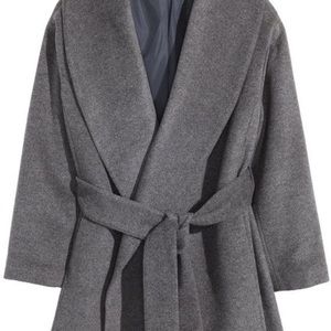 H&M wrap coat