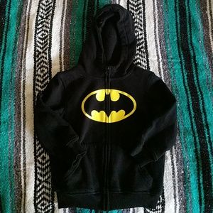 Batman hoodie with detachable cape!