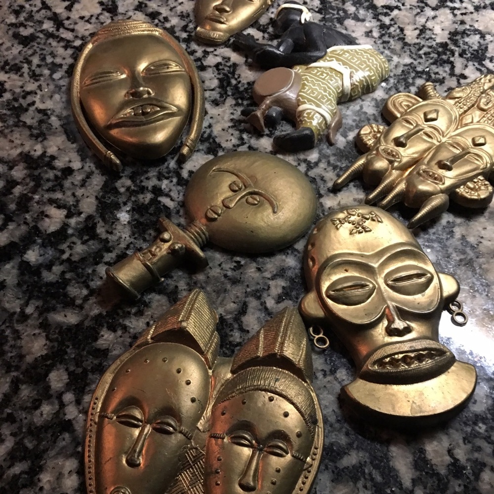 African mask magnets