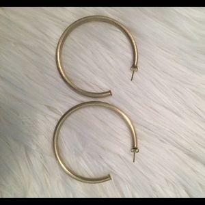 Large Sheila Fajl hoop earrings