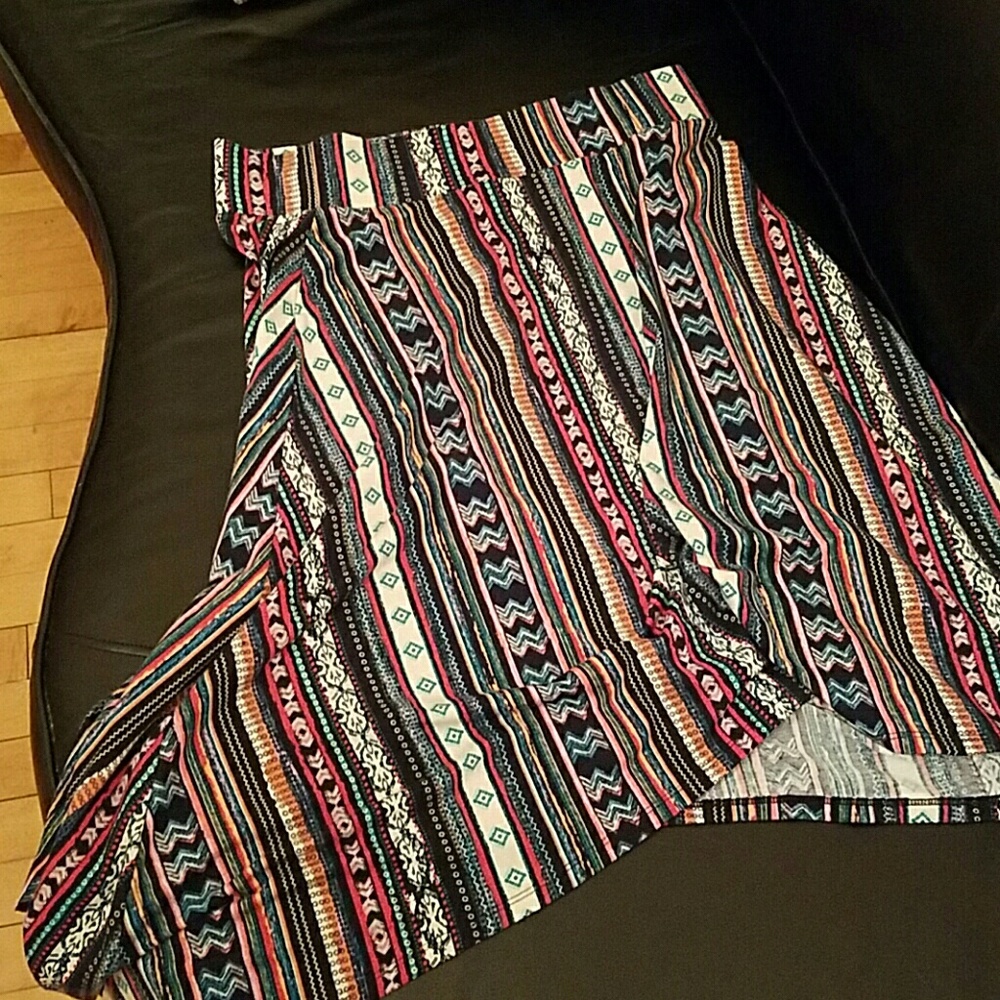 Cotton Skirt. Matrices. Large.