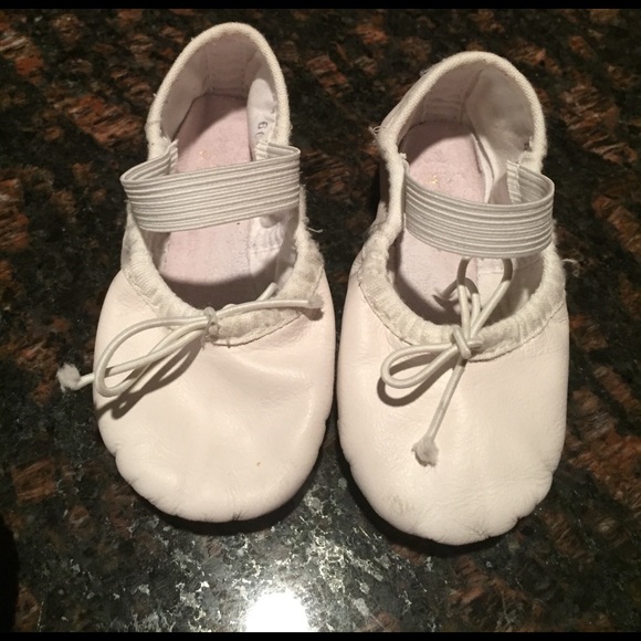 Toddler ballet shoes-leather - Picture 2 of 4