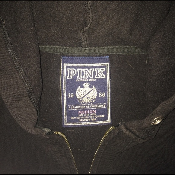 Victoria's Secret PINK zip up hoody - Picture 3 of 3