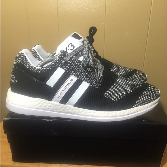 NEW 2017 UA Adidas Ultra Boost Y-3 Pure Boost Black Blue