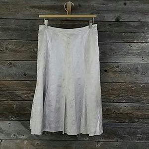 Chico's Size 1 (med or size 8) Chardonnay Skirt