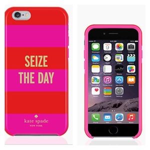 Kate Spade "Seize The Day" iPhone 6 Plus Case NIB