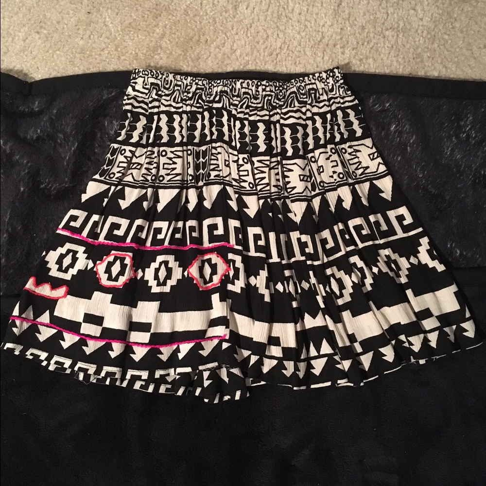 Aztec Patterned Skirt