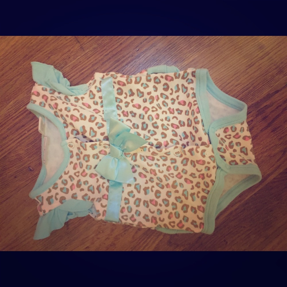 Adorable baby girl onesie