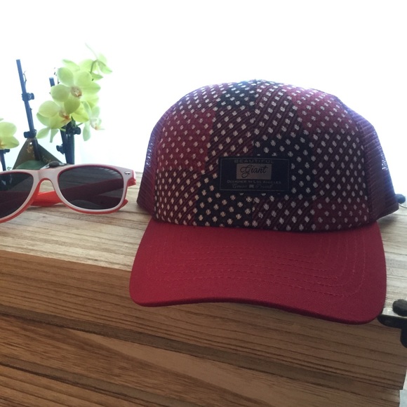 Graphic Red Trucker Hat - Picture 4 of 4