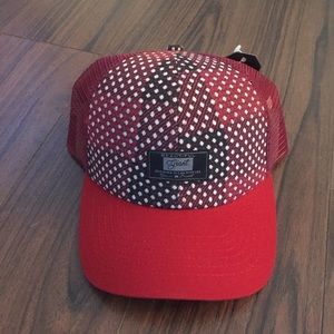Graphic Red Trucker Hat