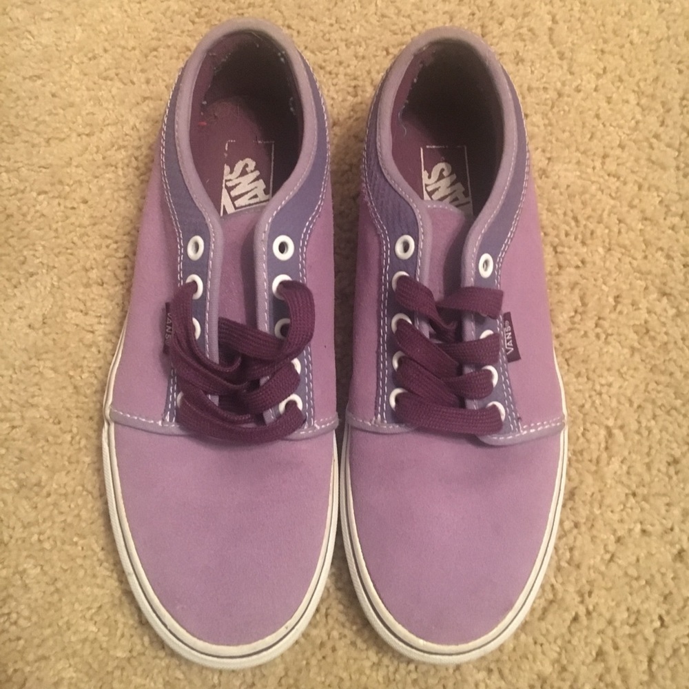 Rare Vans purple shoes.