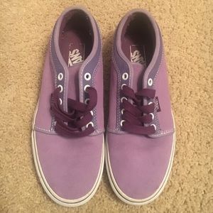 Rare Vans purple shoes.
