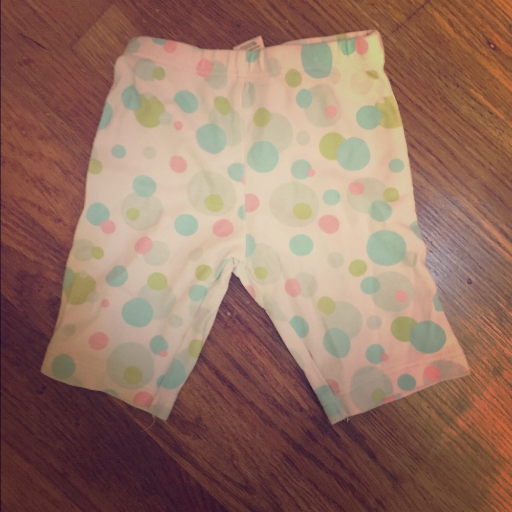 Polka dotted baby pants. Excellent used condition