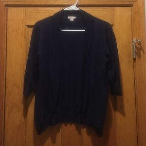 Navy sweater