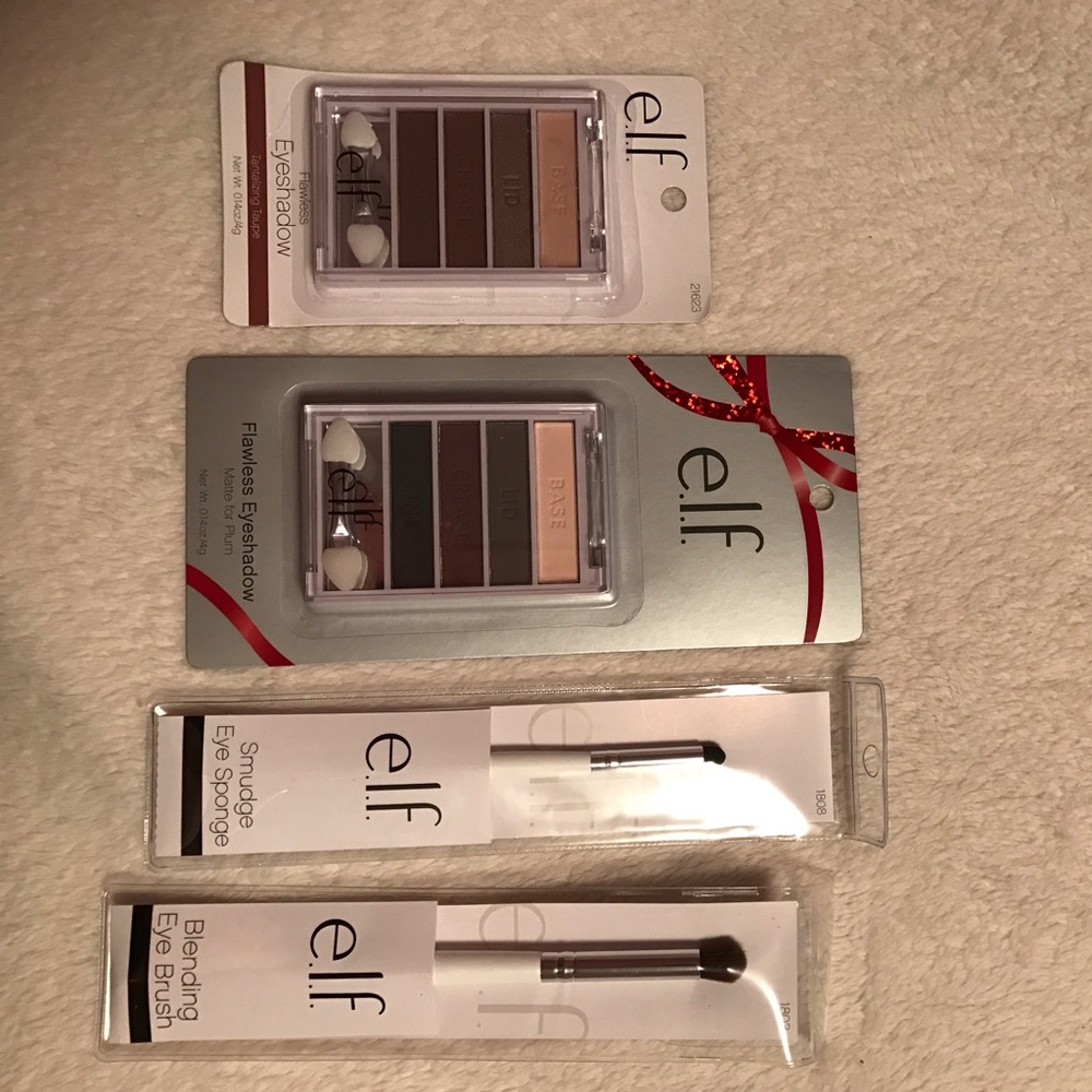 Elf Eyeshadows & Eye Brushes