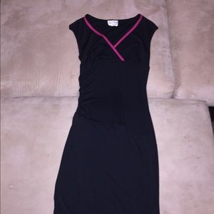 Fitted black dress