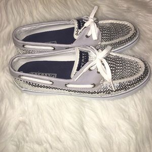 Sperry top sider sequin boat shoe size 7.5