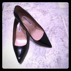 Manolo Blahnik kitten heels