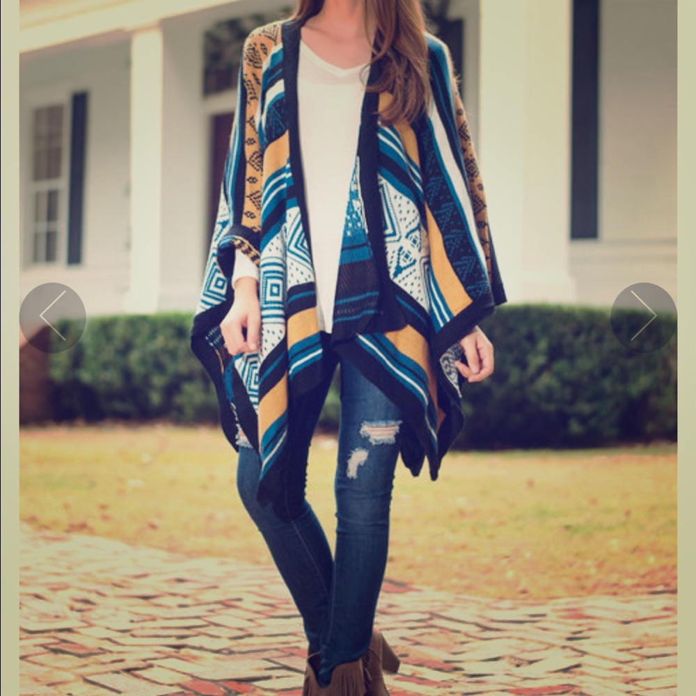 Open poncho